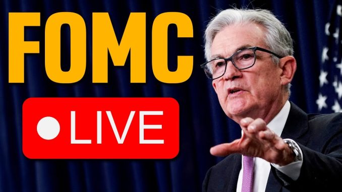 FED CHAIR POWELL Speaks LIVE! (FOMC Rate Decision)