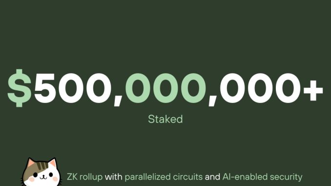 Zircuit Staking Program Breaks $500M TVL And Adds Ethena Integration