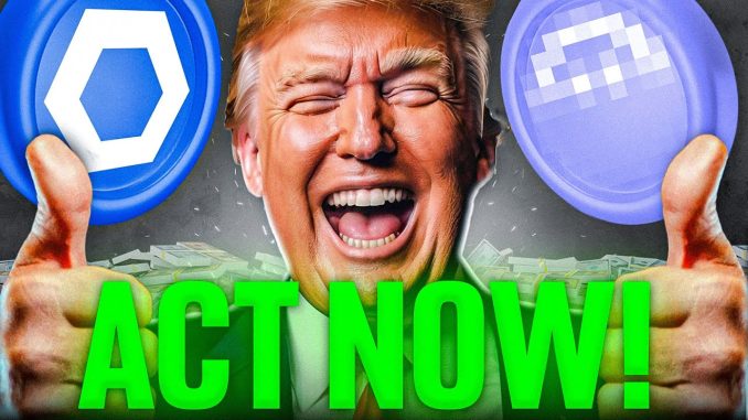 2 Trump-Backed Altcoins ON SALE! (Get In BEFORE PUMP)