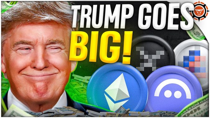 BREAKING: Trump BIGGEST Crypto Buy (Central Bank Buys Bitcoin)