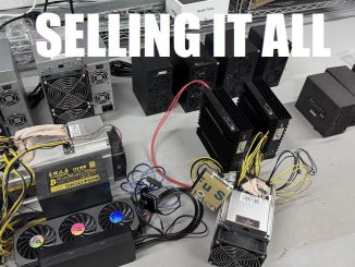Boxing them up.